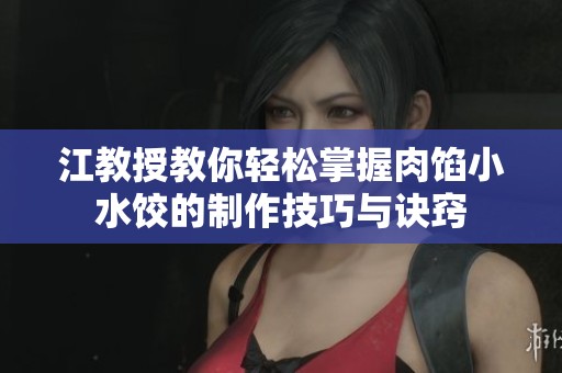 江教授教你轻松掌握肉馅小水饺的制作技巧与诀窍