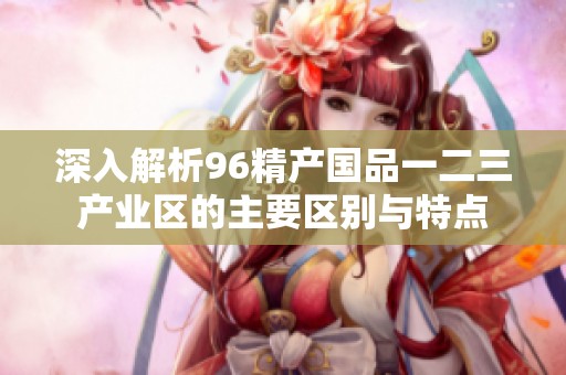 深入解析96精产国品一二三产业区的主要区别与特点