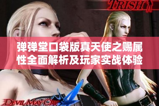 弹弹堂口袋版真天使之赐属性全面解析及玩家实战体验分享
