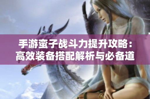 手游蛮子战斗力提升攻略：高效装备搭配解析与必备道具推荐