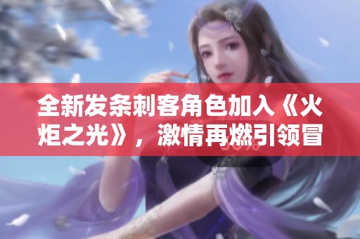 全新发条刺客角色加入《火炬之光》，激情再燃引领冒险热潮