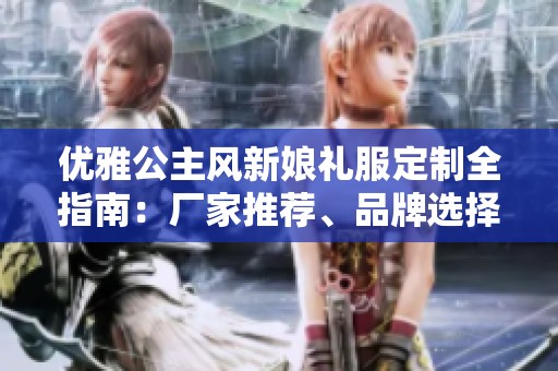 优雅公主风新娘礼服定制全指南：厂家推荐、品牌选择与精美图片展示