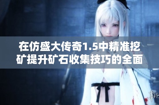 在仿盛大传奇1.5中精准挖矿提升矿石收集技巧的全面指南