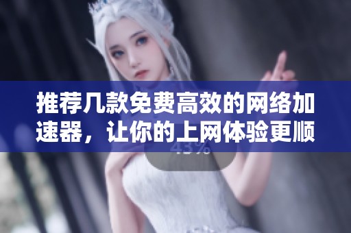 推荐几款免费高效的网络加速器，让你的上网体验更顺畅