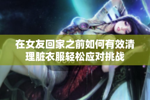 在女友回家之前如何有效清理脏衣服轻松应对挑战