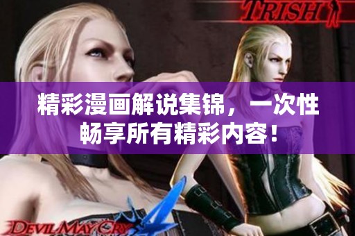 精彩漫画解说集锦，一次性畅享所有精彩内容！