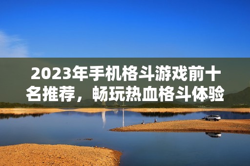 2023年手机格斗游戏前十名推荐，畅玩热血格斗体验
